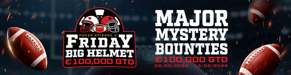 Episode 2: €100,000 GTD Friday Big Helmet