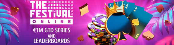 The Festival Online - Серия €1,000,000 GTD и Лидерборды