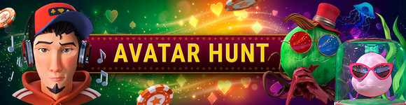 Avatar Hunt - Poker Player, Plant & Fish