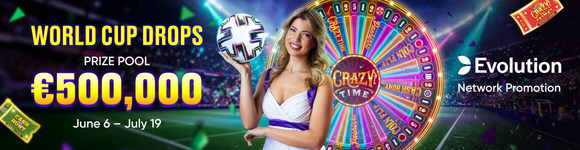 €500,000 World Cup Drops