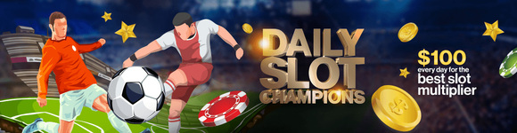 100$ todos los días para el campeón de tragamonedas!